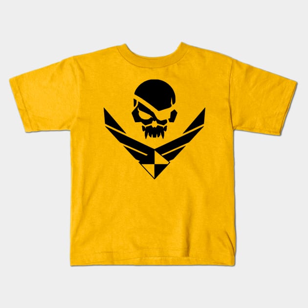 TEST Piracy Kids T-Shirt by frisbeerocker